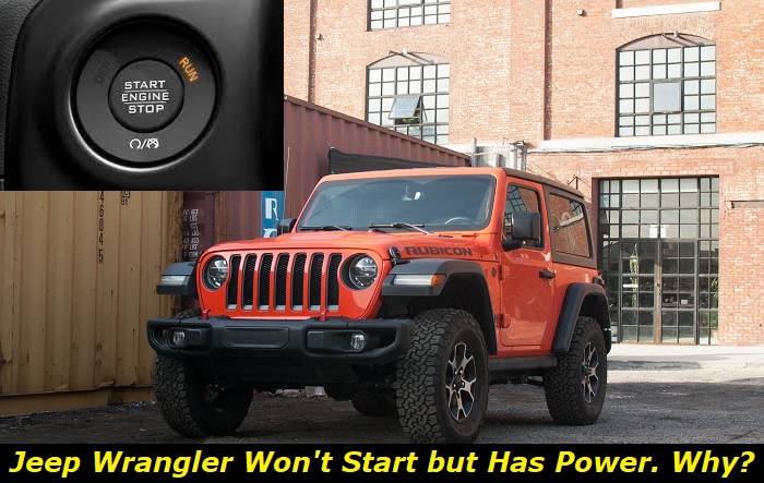 jeep wrangler wont start has power